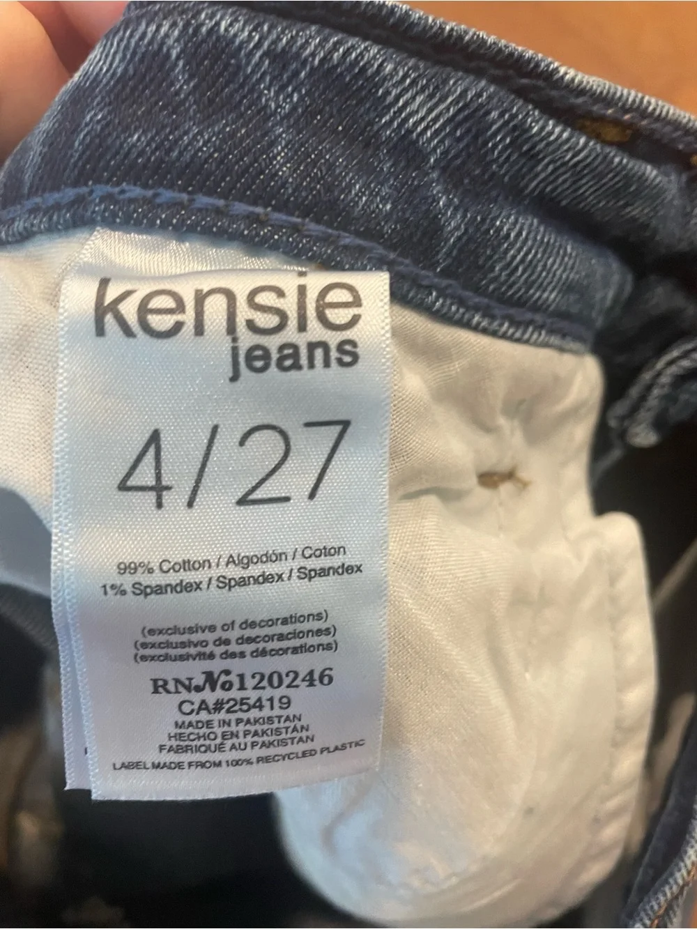 Kensie The Short Cutoff Denim Shorts